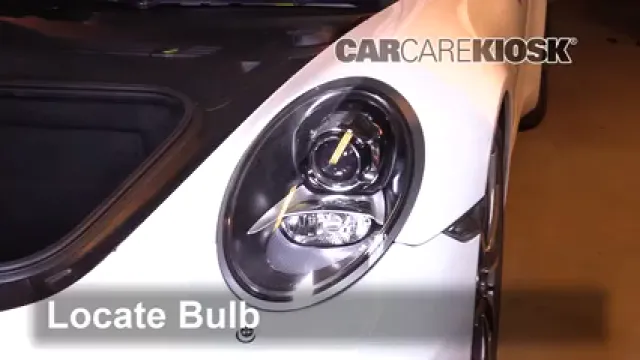 2013 Porsche 911 Carrera S 3.8L 6 Cyl. Coupe Luces Luz de carretera (reemplazar foco) 